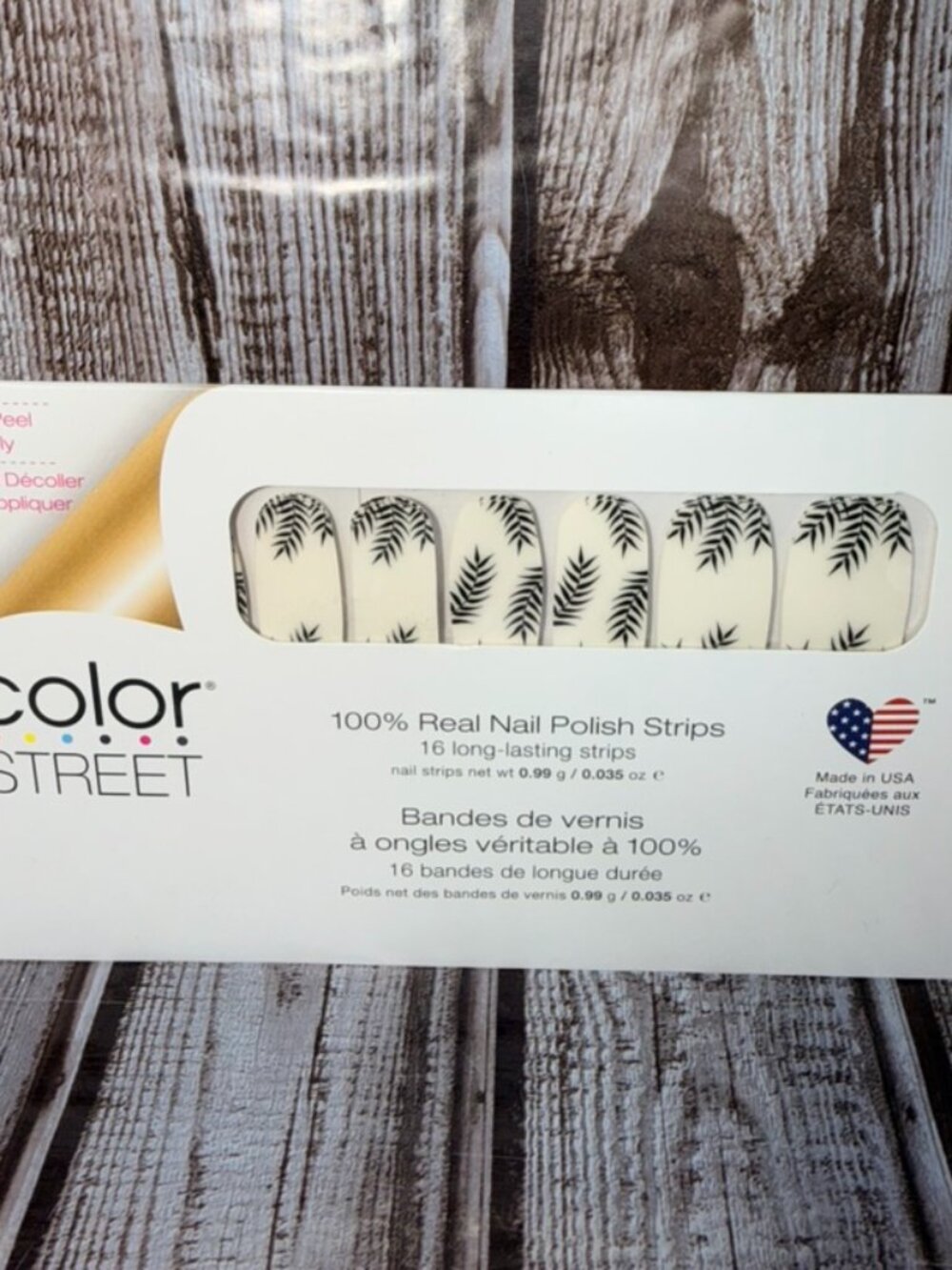 Palm Before the Storm Color Street Nail Polish Strips Retired Palm Tree Nails